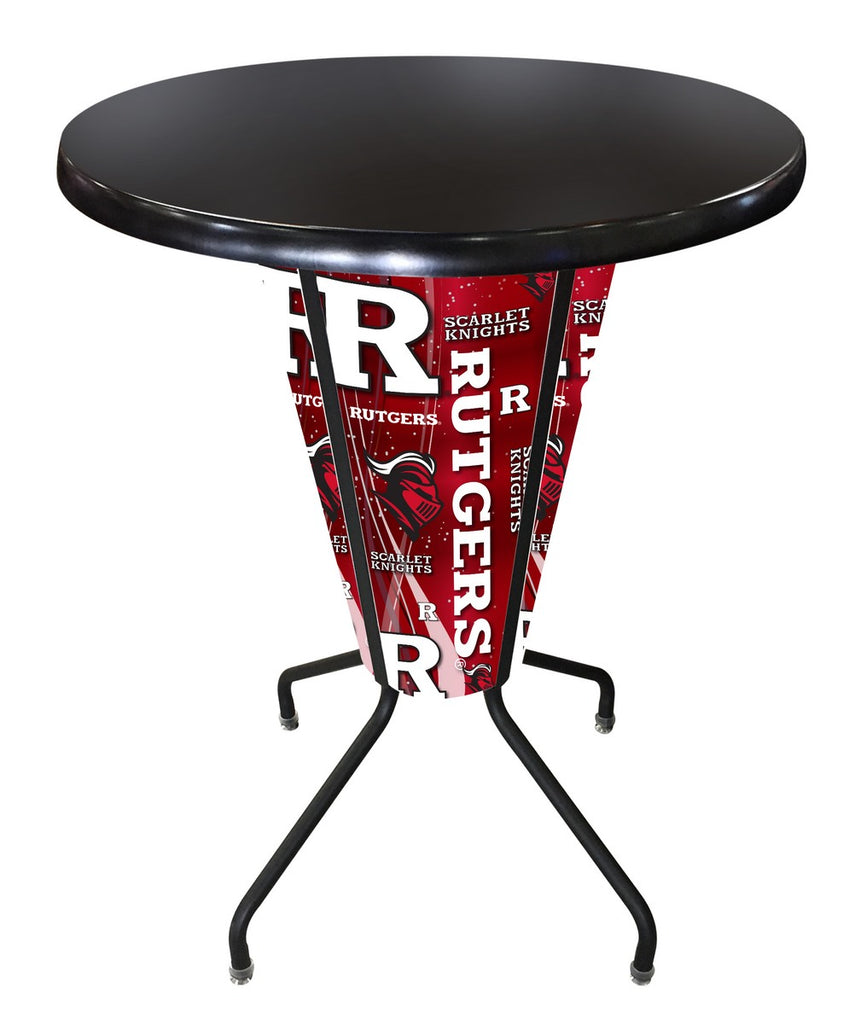 Lighted Rutgers Pub Table