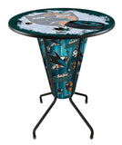 Lighted San Jose Sharks Pub Table