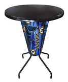 Lighted St Louis Blues Pub Table