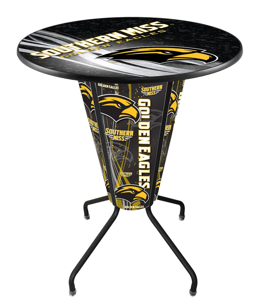 Lighted Southern Miss Pub Table