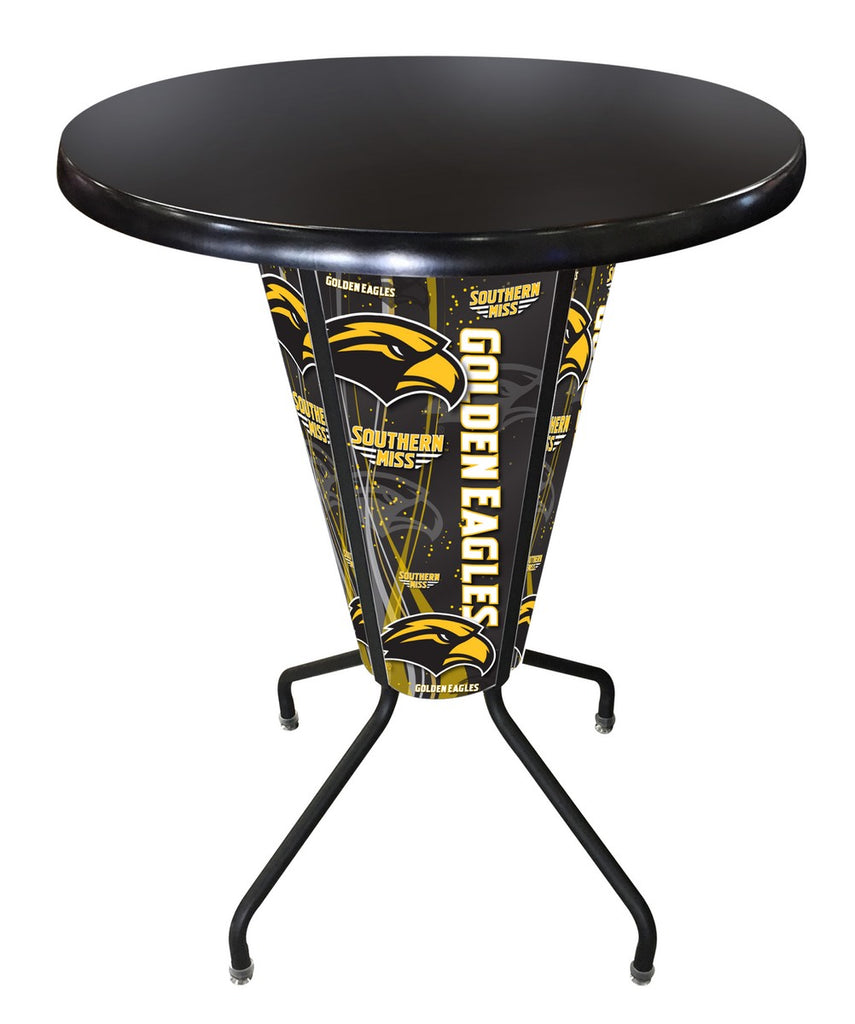 Lighted Southern Miss Pub Table