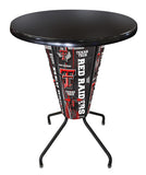 Lighted Texas Tech Pub Table