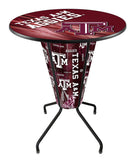 Lighted Texas A&m Pub Table