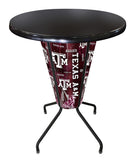 Lighted Texas A&m Pub Table