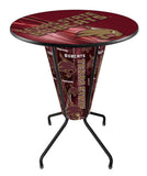 Lighted Texas State Pub Table