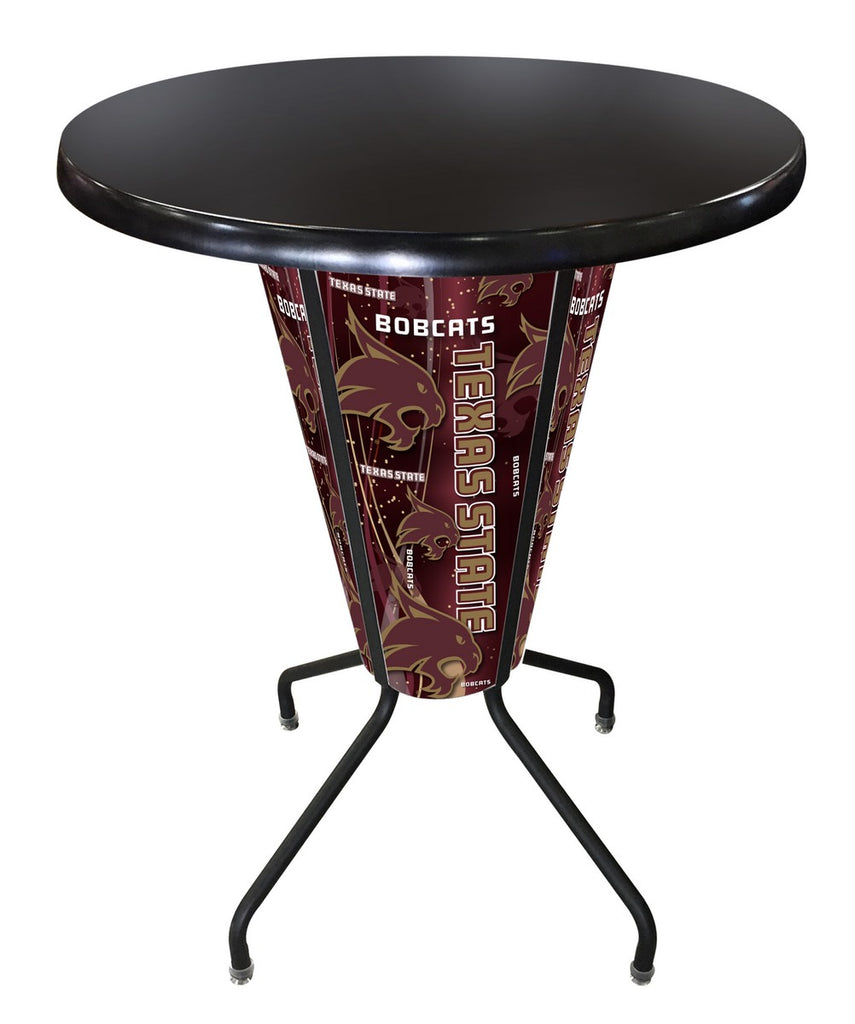 Lighted Texas State Pub Table