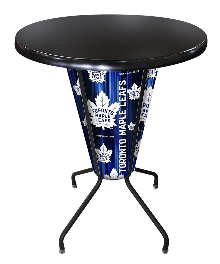 Lighted Toronto Maple Leafs Pub Table