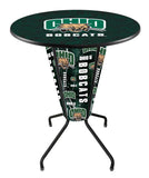 Lighted Ohio University Pub Table