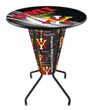 Lighted Virginia Military Institute Pub Table