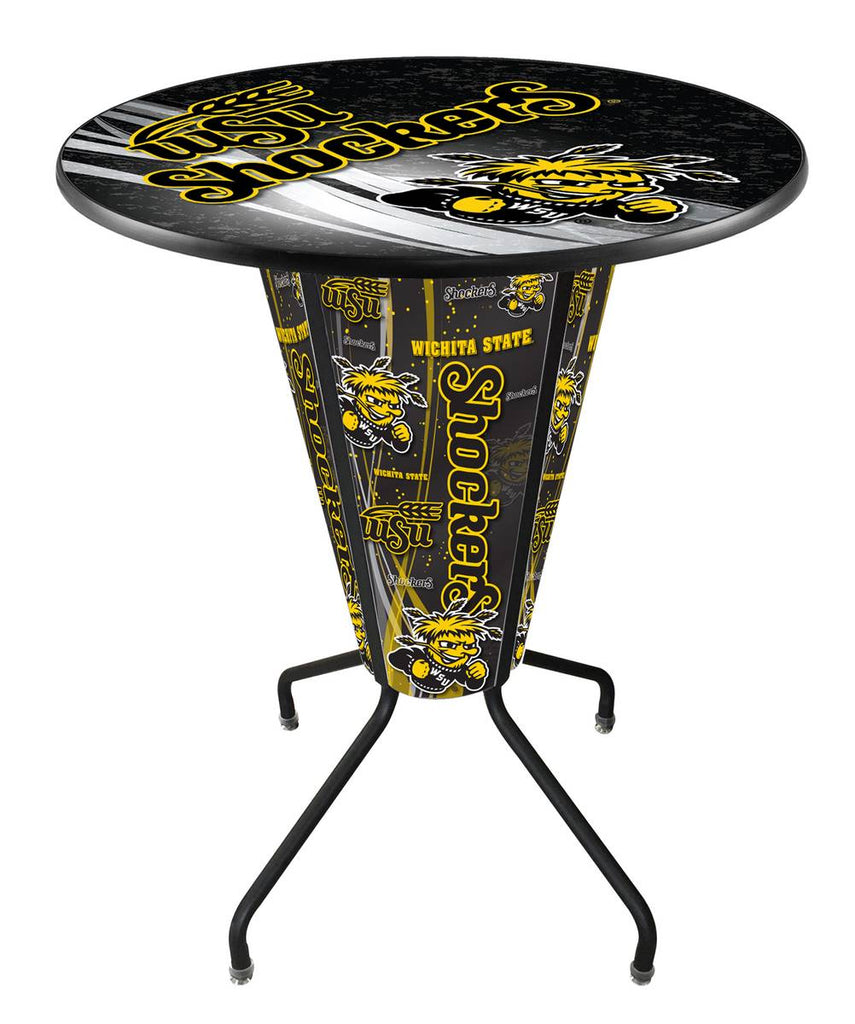 Lighted Wichita State Pub Table