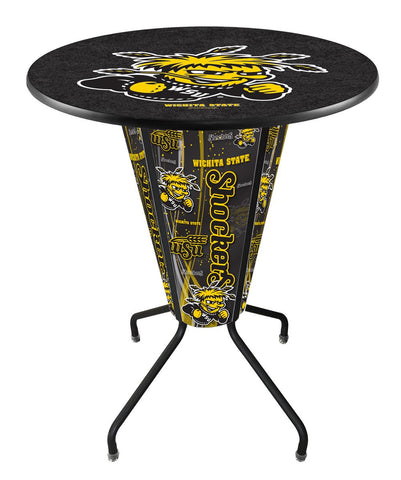 Lighted Wichita State Pub Table