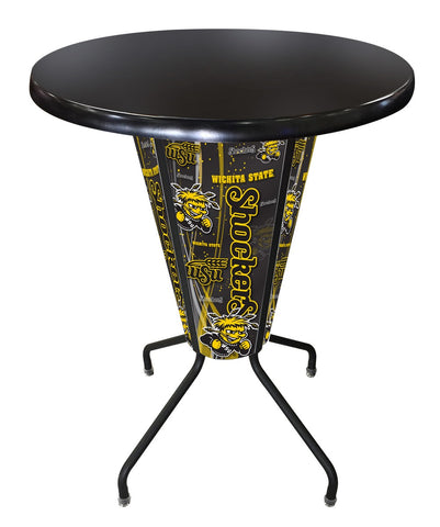 Lighted Wichita State Pub Table