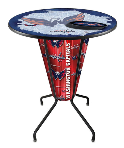 Lighted Washington Capitals Pub Table