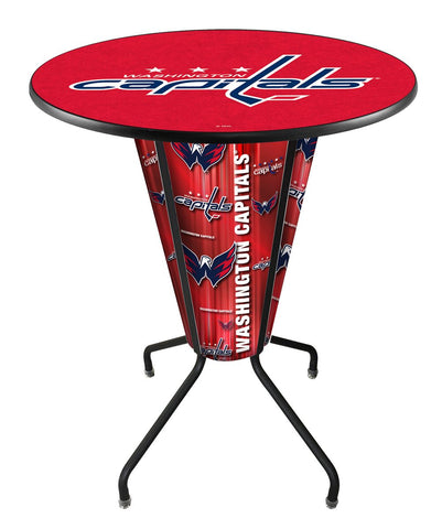 Lighted Washington Capitals Pub Table