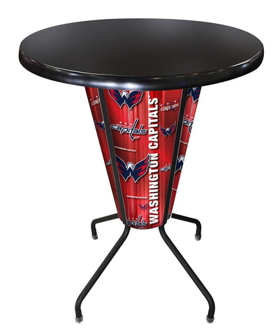 Lighted Washington Capitals Pub Table