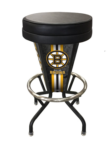 Boston Bruins Lighted Bar Stool