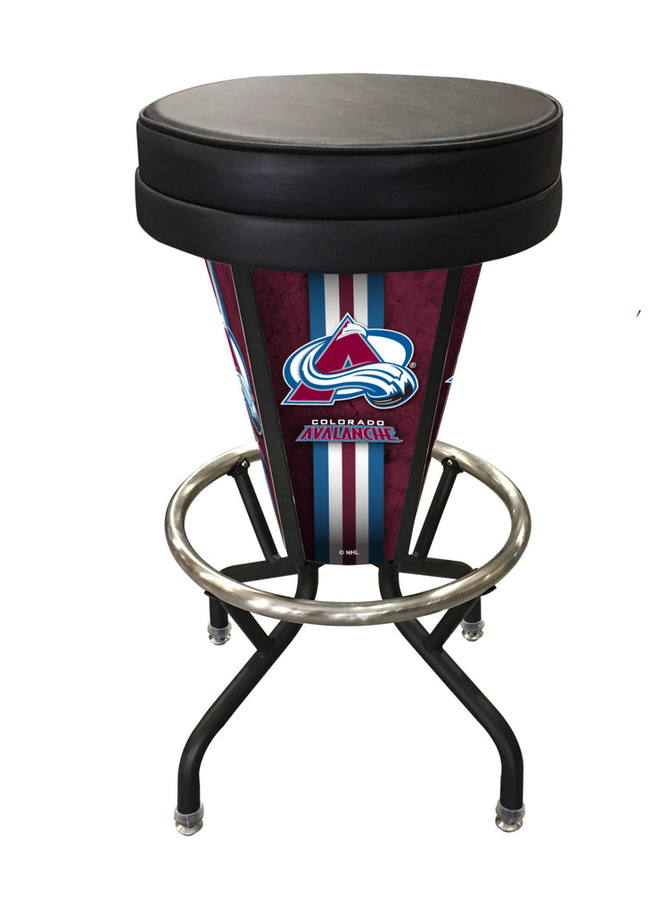 Colorado Avalanche Lighted Bar Stool