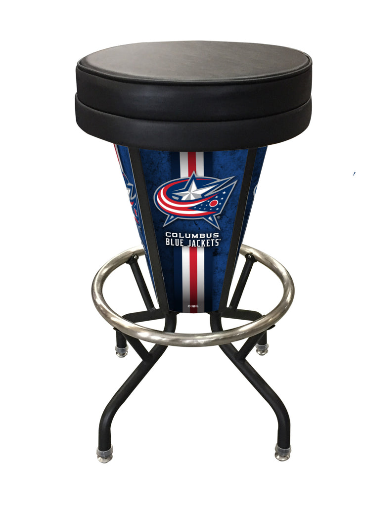 Columbus Blue Jackets Lighted Bar Stool