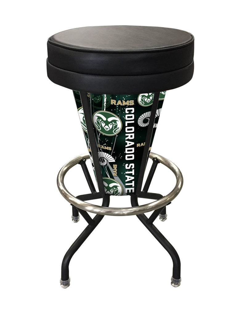 Colorado State Lighted Bar Stool