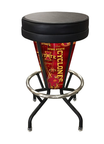 Iowa State Lighted Bar Stool