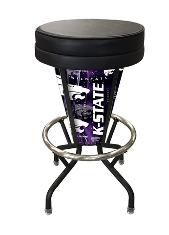 Kansas State Lighted Bar Stool