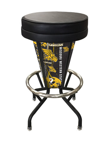 Missouri Western State Lighted Bar Stool