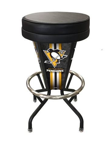 Pittsburgh Penguins Lighted Bar Stool