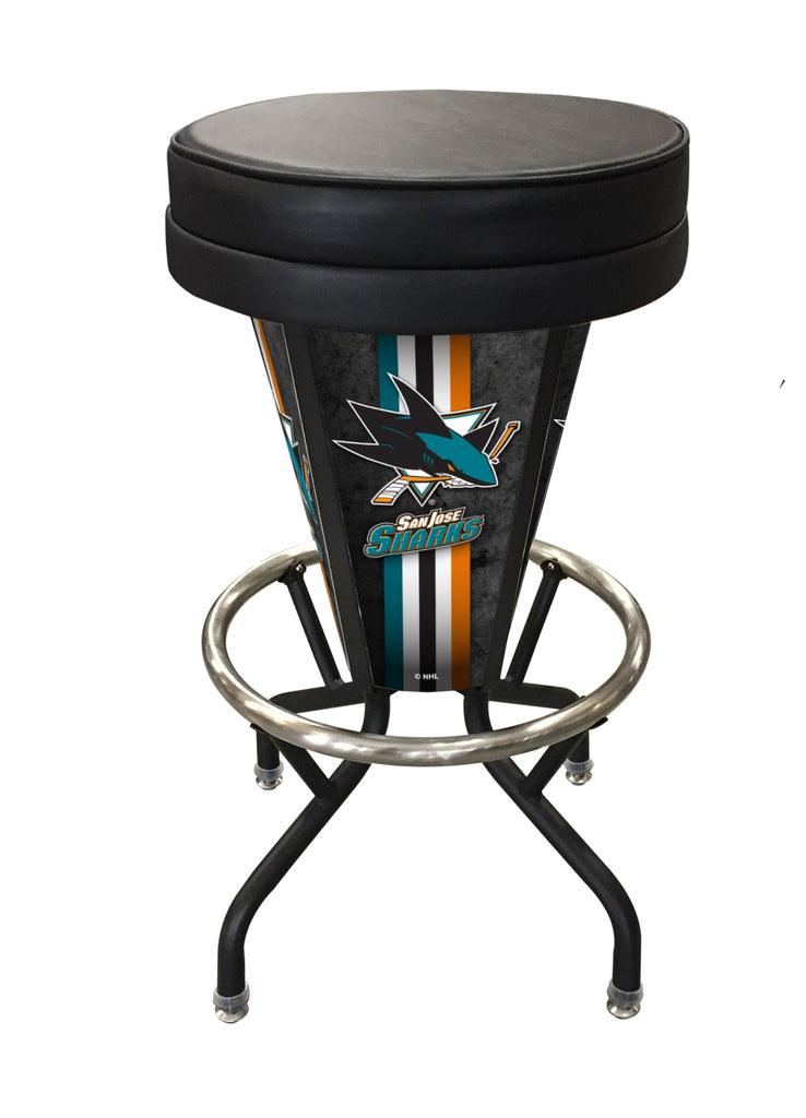 San Jose Sharks Lighted Bar Stool