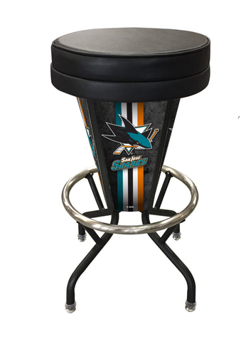 San Jose Sharks Lighted Bar Stool