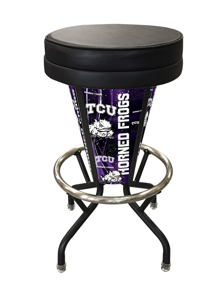 Tcu Lighted Bar Stool