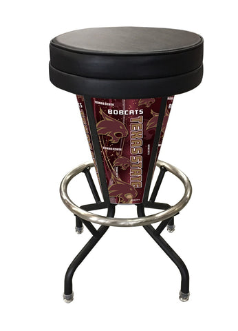 Texas State Lighted Bar Stool