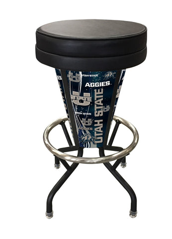 Utah State Lighted Bar Stool