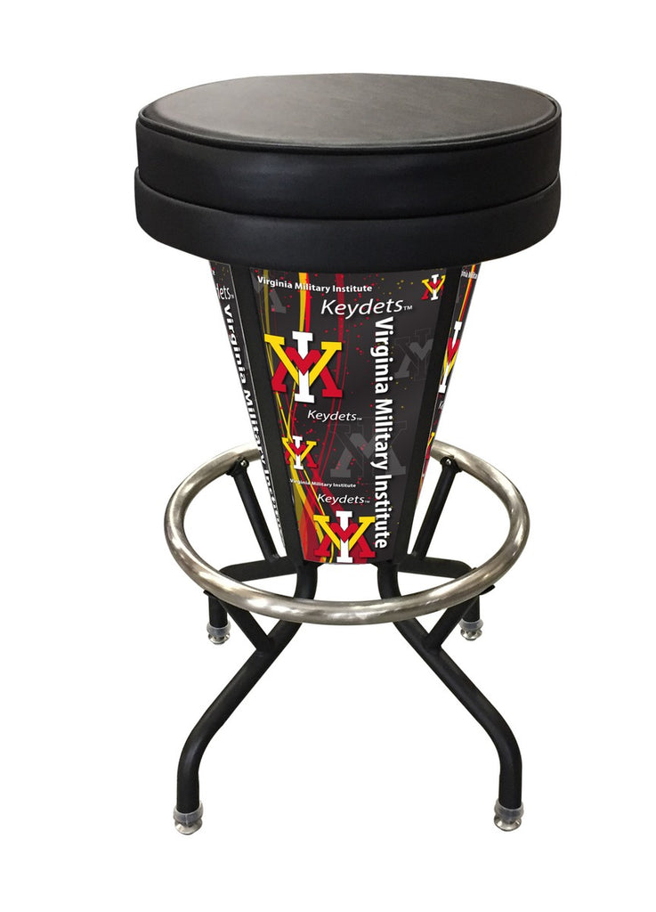 Virginia Military Institute Lighted Bar Stool