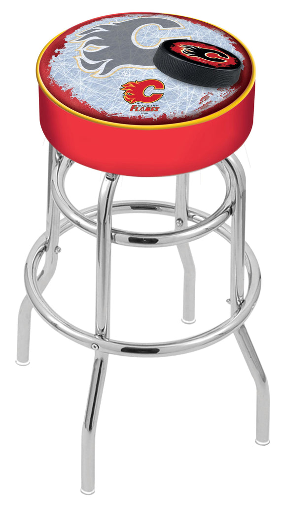 Calgary Flames Bar Stool