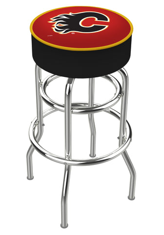 Calgary Flames Bar Stool