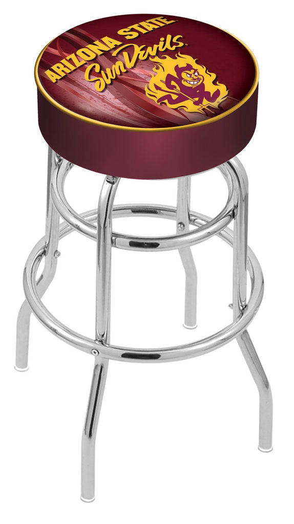 Arizona State Bar Stool With Sparky Logo