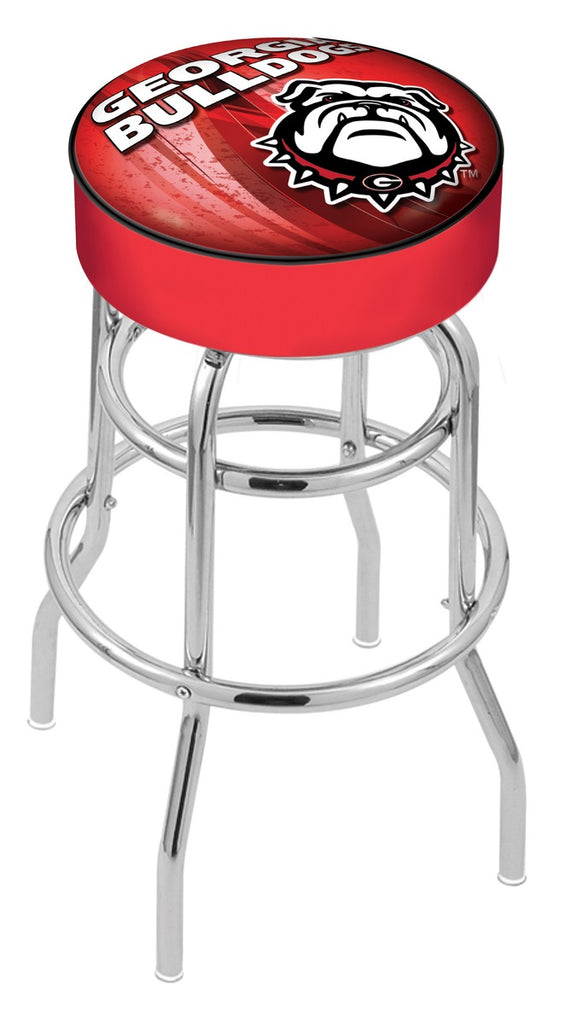 Georgia "bulldog" Bar Stool