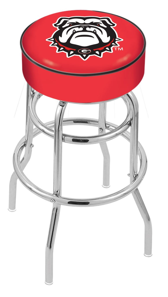 Georgia "bulldog" Bar Stool