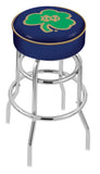 Notre Dame (shamrock) Bar Stool