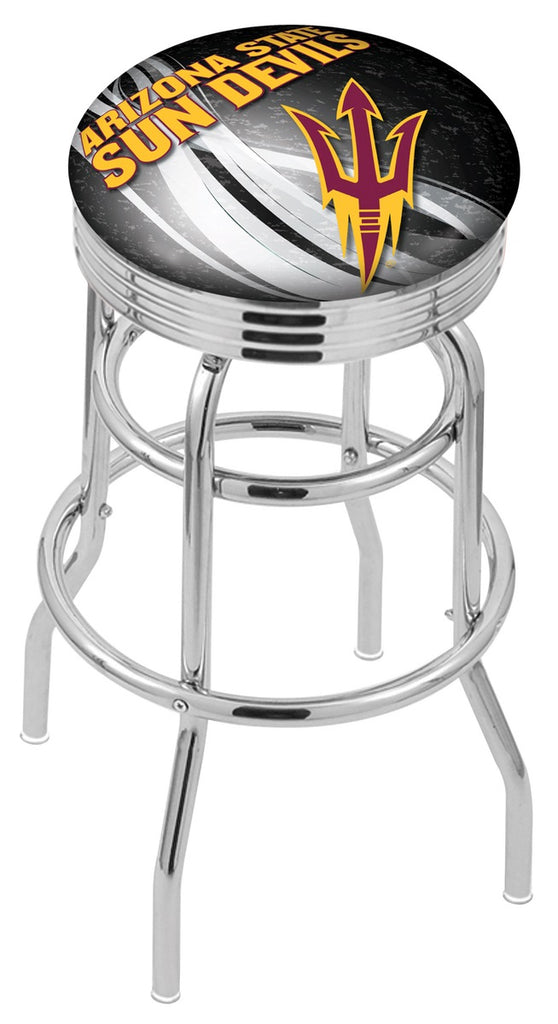 Arizona State Bar Stool With Pitchfork Logo