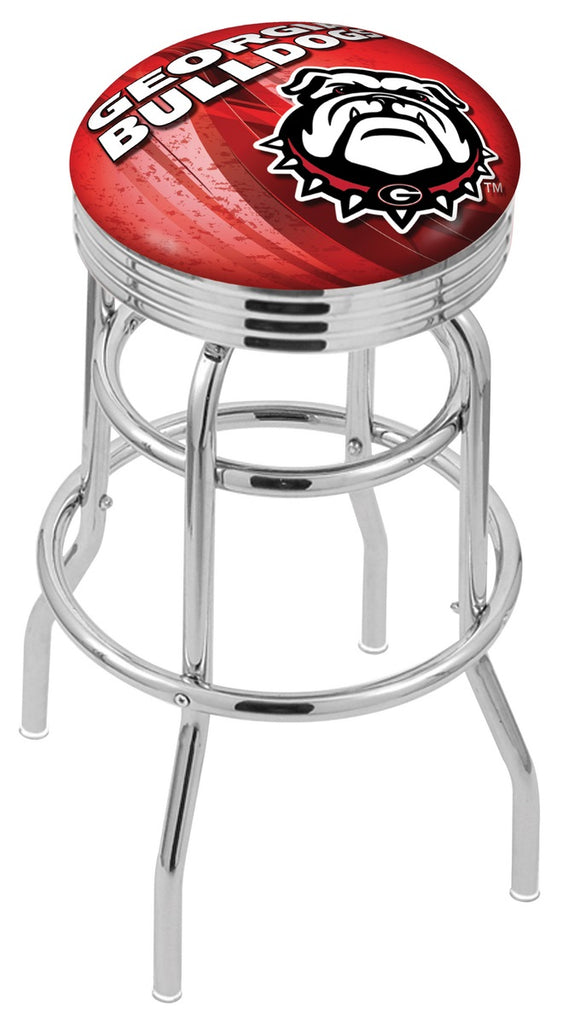 Georgia "bulldog" Bar Stool