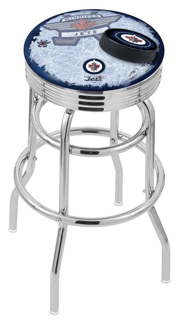 Winnipeg Jets Bar Stool