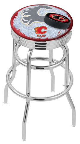 Calgary Flames Bar Stool