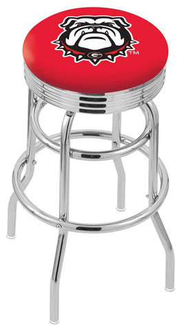 Georgia "bulldog" Bar Stool