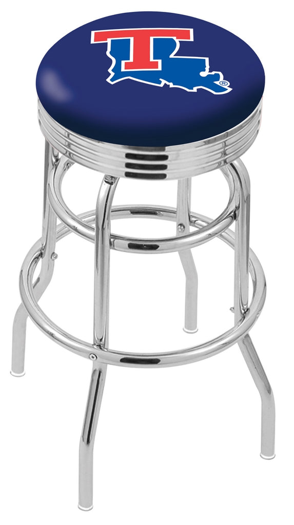 Louisiana Tech Bar Stool