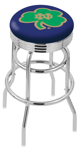 Notre Dame (shamrock) Bar Stool