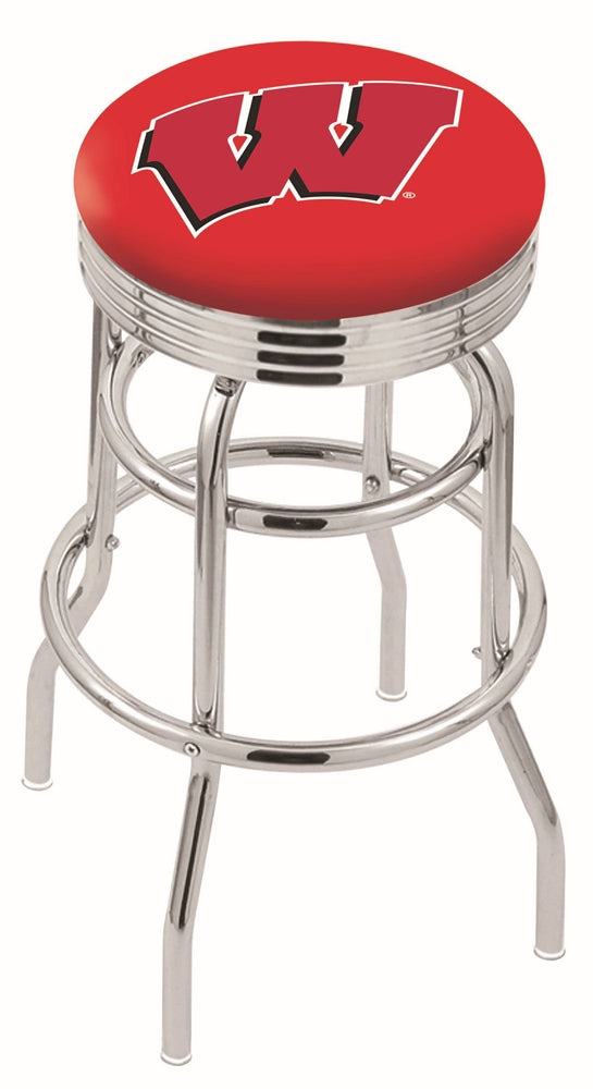 Wisconsin "w" Bar Stool