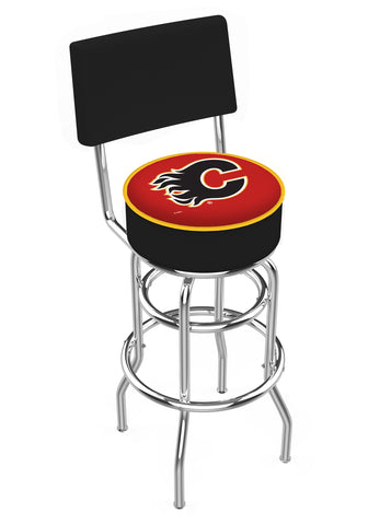 Calgary Flames Bar Stool