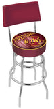 Iowa State Bar Stool