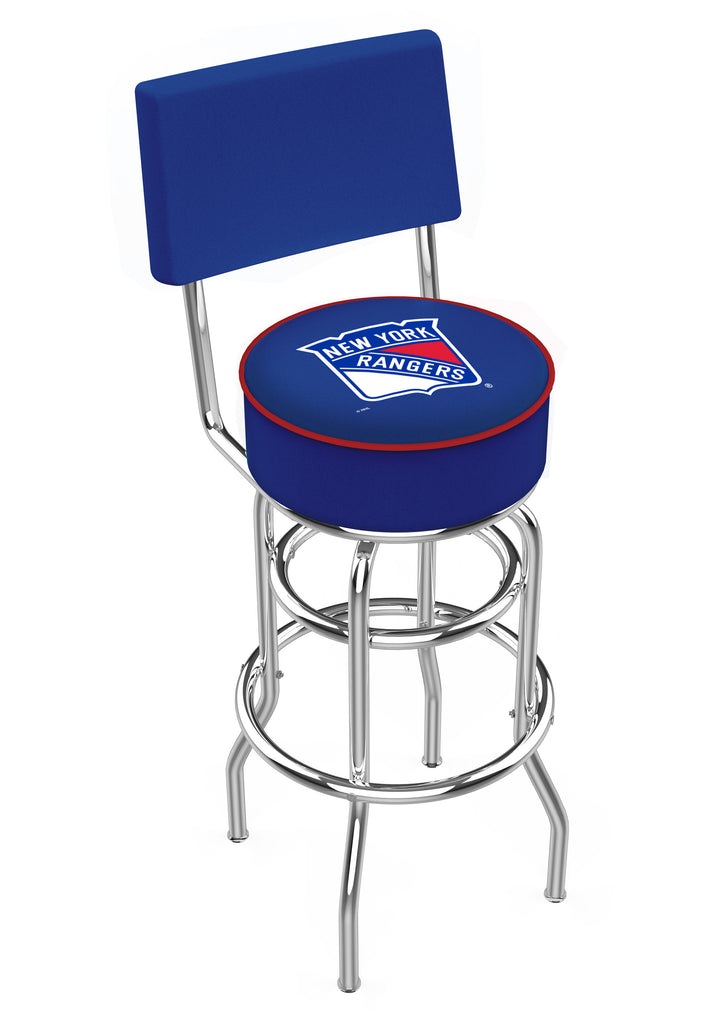 New York Rangers Bar Stool